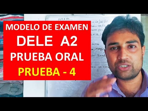 ¡Nuevo Examen DELE A2! | Important Tips to clear DELE A2 exams (Prueba Oral) | Explained in Hindi