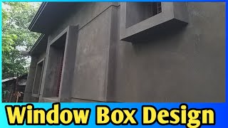 Window Box Design | How to make Window Box
