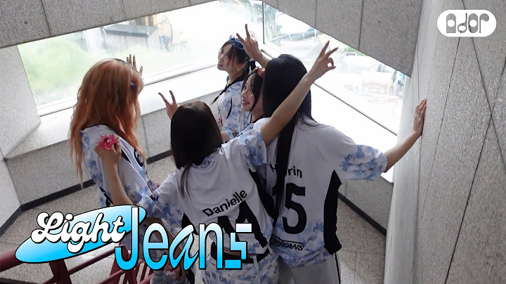 [Light Jeans] 'Supernatural' & 'Right Now' Music Show Behind | NewJeans