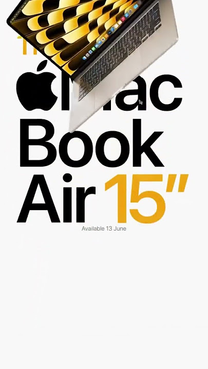 Apple Mac Book Air 15β TikTok Ad #shorts