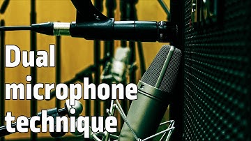 Recording electric guitar with two microphones | dual microphone technique