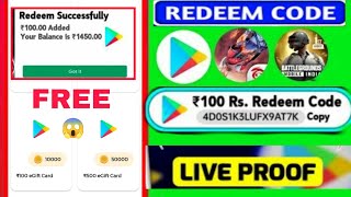 ₹899 FREE GOOGLE PLAY REDEEM CODE,FREE FIRE REDEEM CODE,HOW TO GET FREE GOOGLE PLAY REDEEM CODE screenshot 3