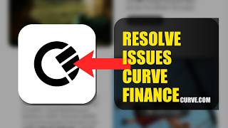 How To Resolve Login Issues On Curve Finance 2026 (QUICK FIX)