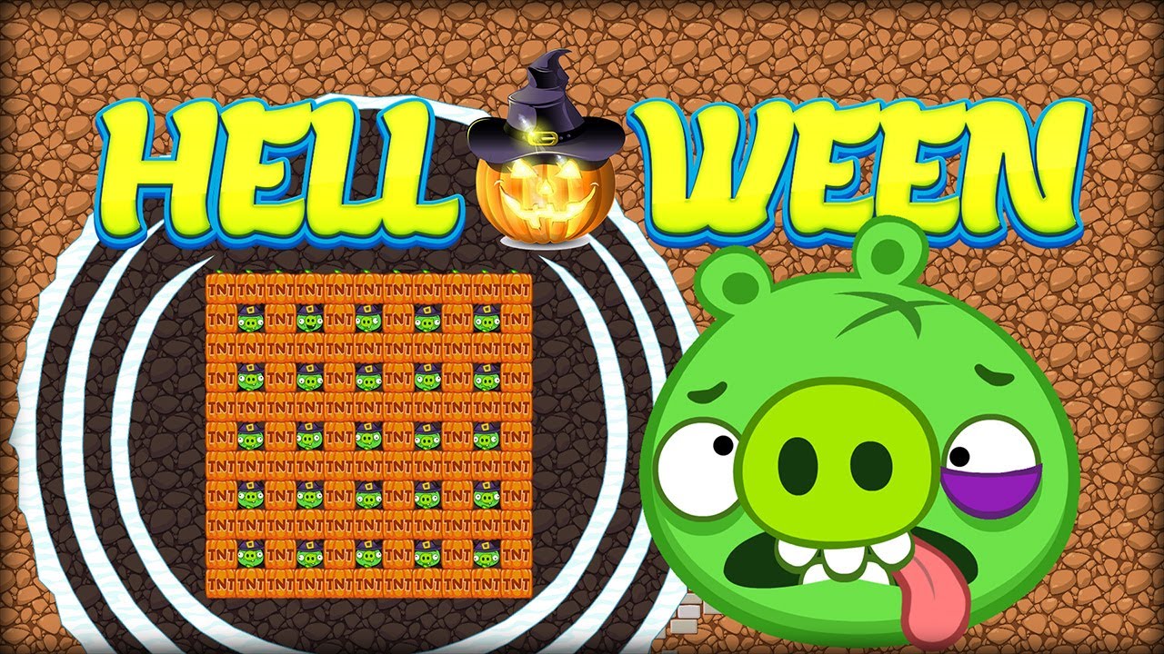 Bad Piggies Halloween TNTs DESTROY all Bad Piggies! 🤣 Rovio Craze YouTube