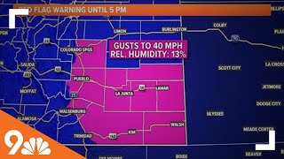 Windy afternoon on tap for Front Range