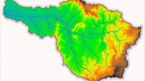 Watershed and stream network delineation using QGIS: Tekeze-Angereb river basin Ethiopia.