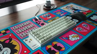 idb60 Typing Sound Test with Vintage Cherry MX Blacks (Plateless)
