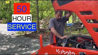 50 Hour Service Kubota LX2610. Rookie Mistake