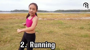 throwing, running, catching, hopping...Skills involved in invasion games