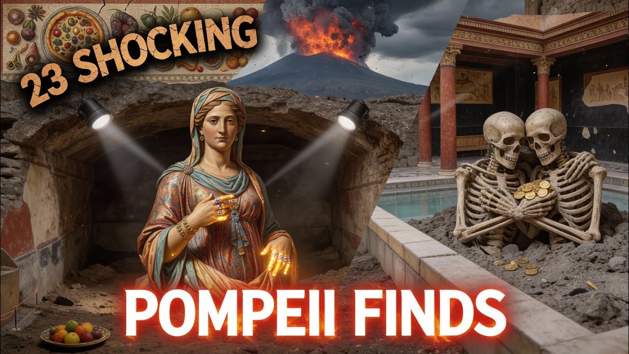 23 Recent Archeological Discoveries That Rewrote Pompeii!!