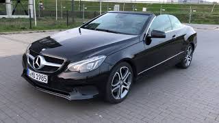 Lieber ein älteres Auto statt neue Schulden - Vorstellung eines Mercedes Benz E200 Cabrio A207