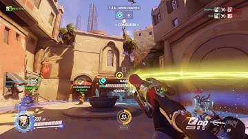 Overwatch AI Clip - Mei launches corpse off map