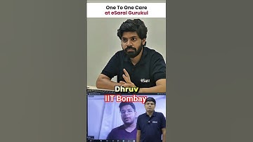 How he Stopped Overthinking & Got IIT Bombay by this TRICK 😱| IIT Motivation #shorts #esaral #jee