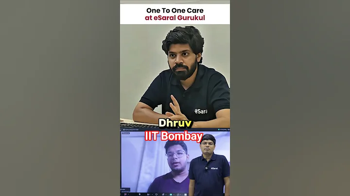 How he Stopped Overthinking & Got IIT Bombay by this TRICK 😱| IIT Motivation #shorts #esaral #jee