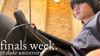 finals exam week (watch me stress lol)
