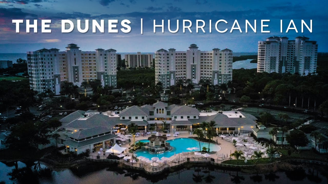The Dunes Hurricane Ian Update YouTube