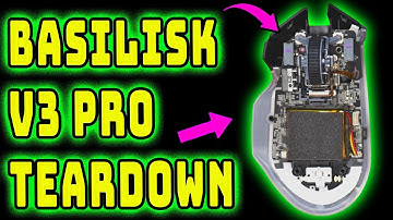 Binnenin de Razer Basilisk V3 Pro: gedetailleerde demontage!