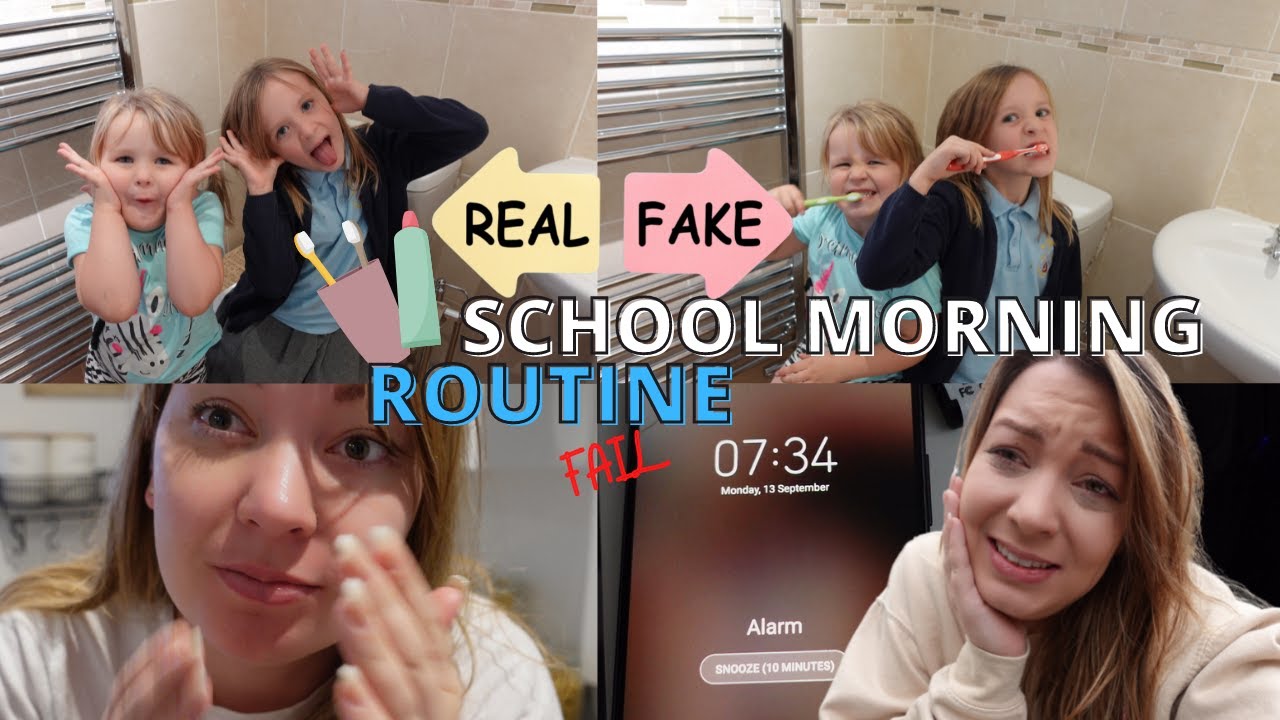 AUTUMN MORNING ROUTINE WITH 2 KIDS | REAL AESTHETIC | WORKING MUM OF 2 MORNING ROUTINE