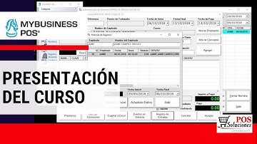 Presentación Del Curso MyBusiness POS