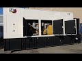 Caterpillar D800GC Load Bank Highlights #Generator #Diesel #turbo