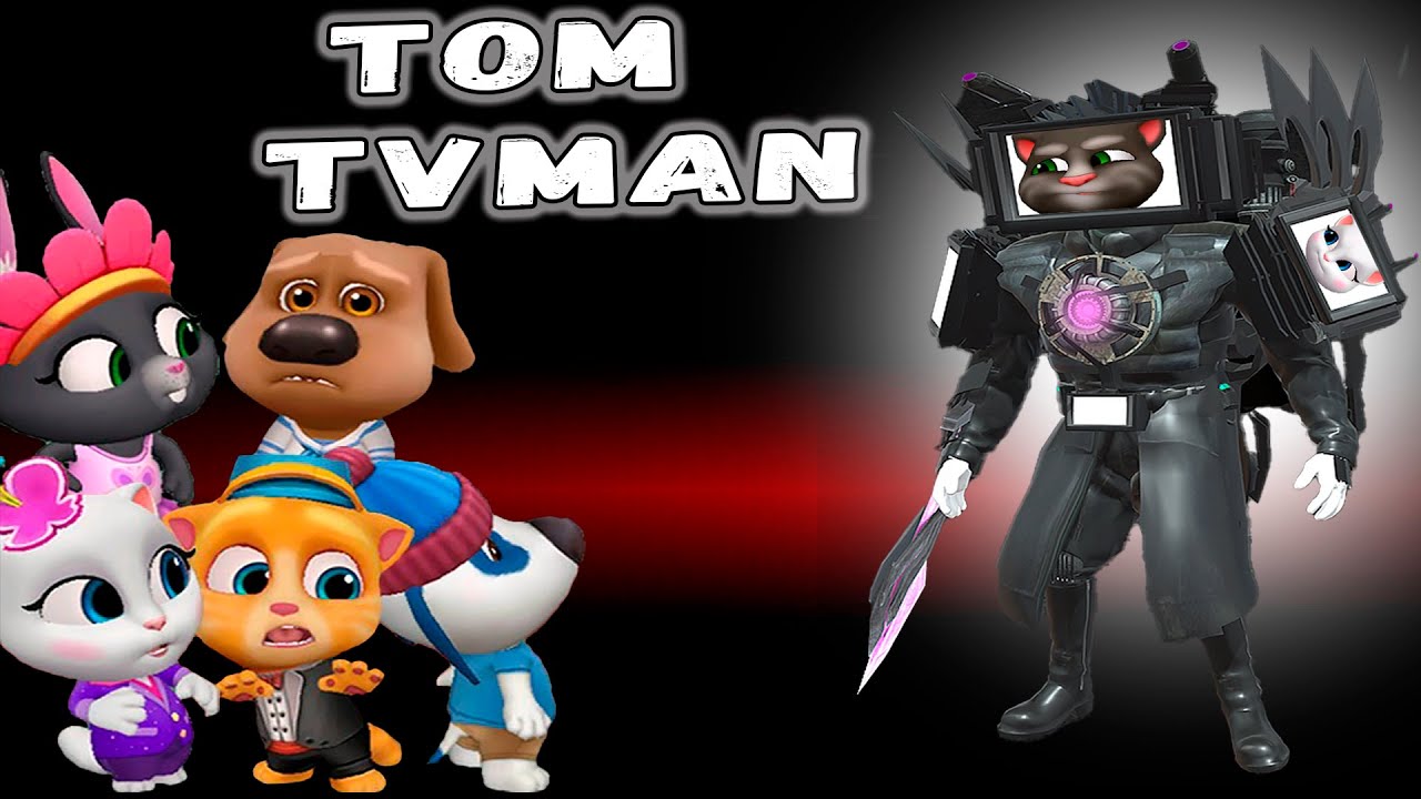 Talking Friends fanats Titan TVman \ Talking Tom and Friends compilation