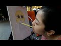 Robaba MOHAMMADI A Young Talented Mouth Painter From Afghanistan Robaba MOHAMMADI A Young Talented Mouth Painter From Afghanistan