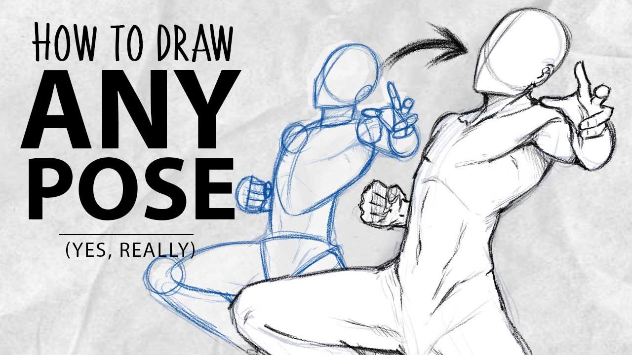 How to Draw Anime Poses Step by Step  AnimeOutline