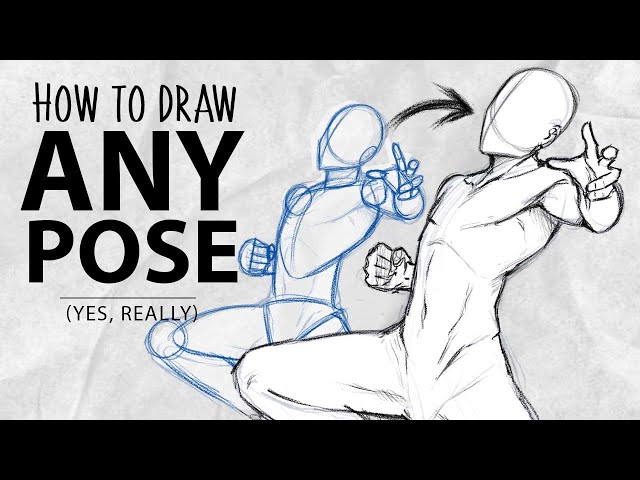 How to draw ANY POSE in 10 minutes | DrawlikeaSir class=