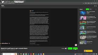 Taco On Lyndis Tweet