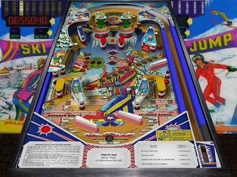 Ski Jump Zaccaria 1977 Visual Pinball 4 3 HYPERSPIN NOT MINE VIDEOS ...