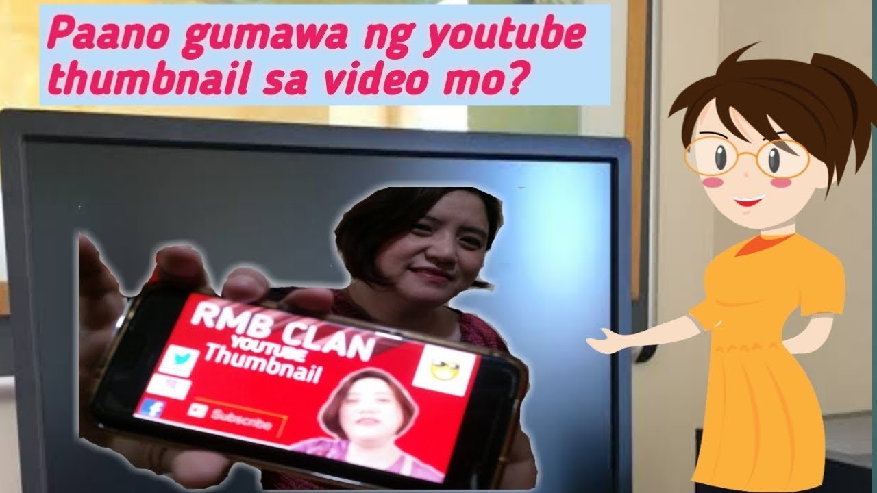 PAANO BA GUMAWA NG YOUTUBE THUMBNAIL ...FREE!
