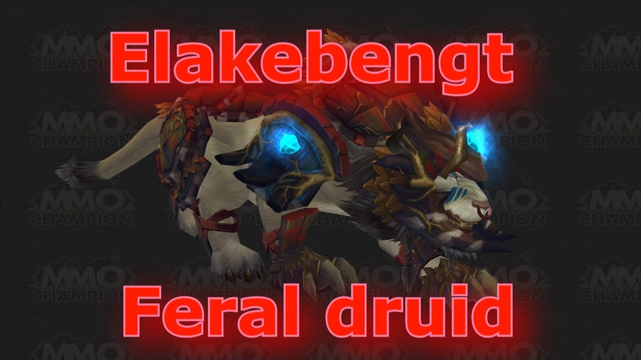 WOW Feral druid/Warlock pvp montage patch 5.2 MOP