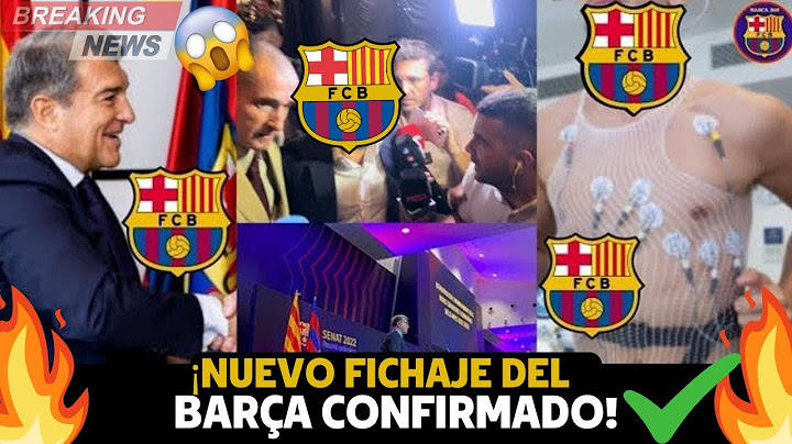🚨¡BOMBAZO EN EL MERCADO! ¡EL BARCELONA CIERRA FICHAJE DE UNA ESTRELLA MUNDIAL Y SORPRENDE AL PLANETA