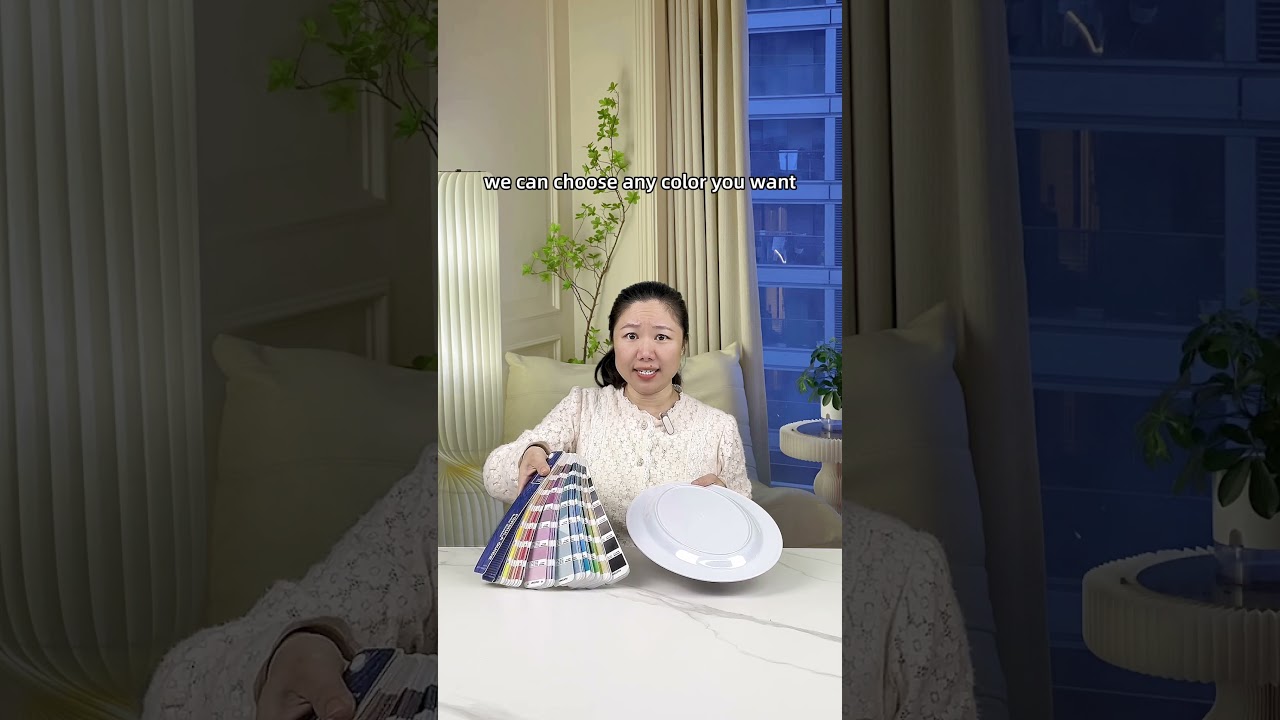 Custom Oval Plastic Kitchen Plate Flower Design Melamine Tray