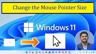 how to change mouse pointer size on windows 11