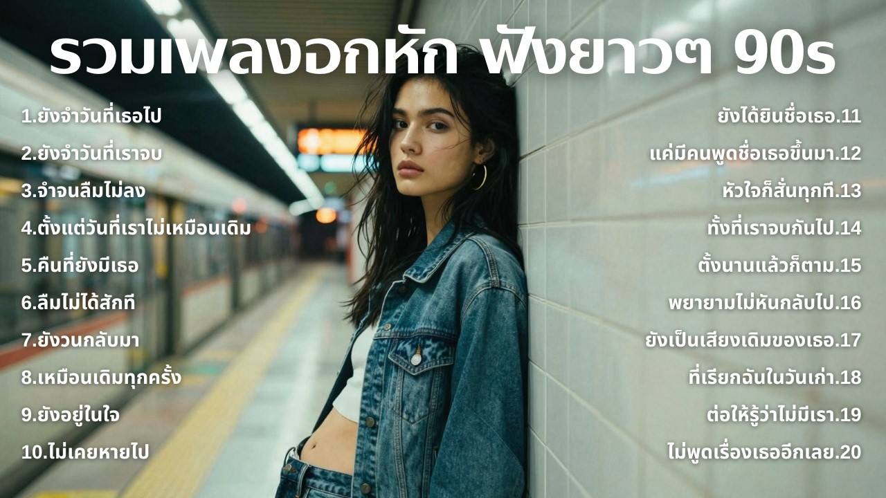 รวมเพลงเศร้า 90s ที่ยังเจ็บเหมือนเพิ่งเกิดขึ้นเมื่อวาน 💔 | ฟังยาวๆ | ชุด[247] | 90s [Official Music]