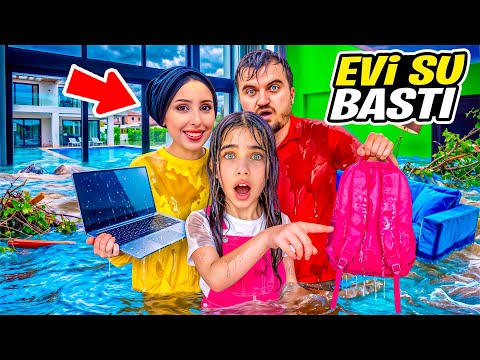 OH NO, OUR HOUSE IS FLOODED! ELIF SINEM LEFT THE WATER RUNNING WHILE HOME ALONE!!