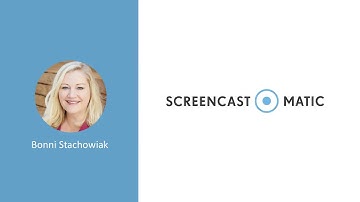 Use Screencast-o-matic in Your Teaching