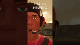 Mewing scout #shorts #teamfortress2 #animation #viral #gmod #tf2 #meme #mewing