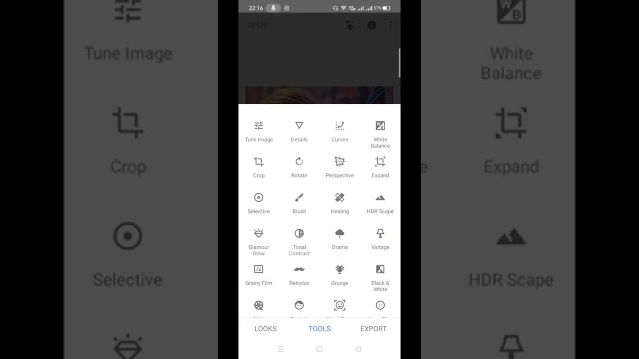 New Snapseed photo editing trick
