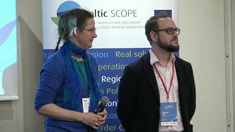 Obstacles and enablers in a transboundary maritime planning at the 2nd Baltic MSP Forum