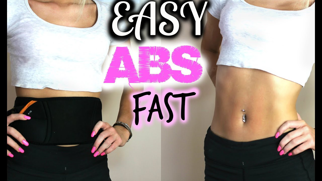 Easy Way To Get Abs Fast Youtube