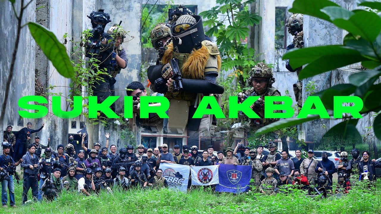 SUKIR AKBAR 60+ PEMAIN ??!! | GEL BLASTER INDONESIA