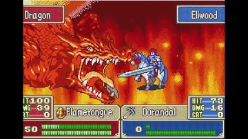 FE7 All Gaiden Chapters (Hard Mode), Part 66 - Endgame, Fire Dragon