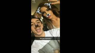 Faze Rug And Molly Eskam Got Married Snapchat Stories