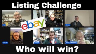 Ebay Listing Challenge - WHO WILL WIN? - Play along at home...