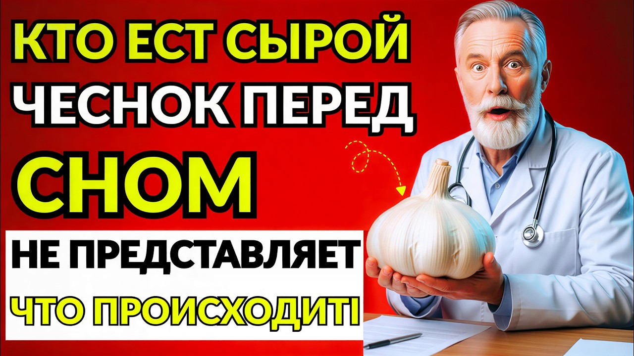 Кто Ест Сырой Чеснок Перед Сном — Не Представляет, Что Происходит