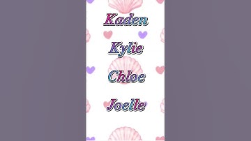 Sing Along If You Have Someone In Your Class Named This!