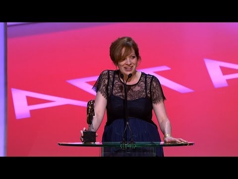 Katherine Parkinson wins a BAFTA -  The British Academy Television Awards 2014 - BBC One