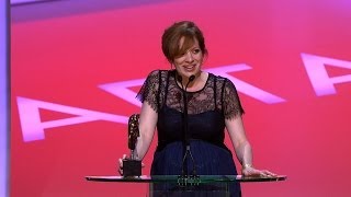 Katherine Parkinson wins a BAFTA -  The British Academy Television Awards 2014 - BBC One